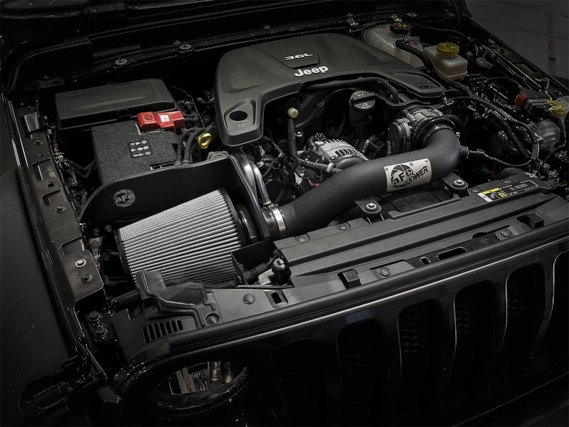 aFe Magnum FORCE Stage-2 XP Pro DRY S Cold Air Intake System 2018+ Jeep Wrangler (JL) V6 3.6L - GTR Auto