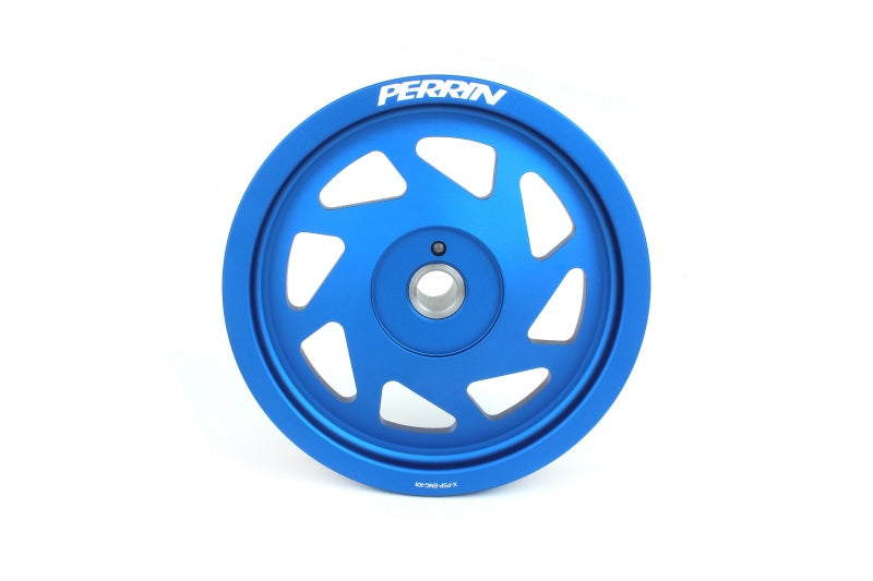 PERRIN 22-26 Subaru WRX/BRZ & Toyota GR86 / 20-25 FXT/OBXT Lightweight Crank Pulley - Blue - GTR Auto