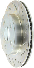 Load image into Gallery viewer, StopTech Select Sport 93-97 Pontiac Firebird/93-97 Chevrolet Camaro Slotted/Drilled Left Rear Rotor