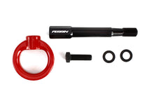Load image into Gallery viewer, PERRIN 18-21 Subaru WRX &amp; STI / 13-25 BRZ / 17-20 Toyota 86 Tow Hook Kit (Front) - Red