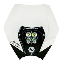 Load image into Gallery viewer, Baja Designs 08-13 KTM Headlight Kit DC w/ Headlight Shell White Squadron Sport