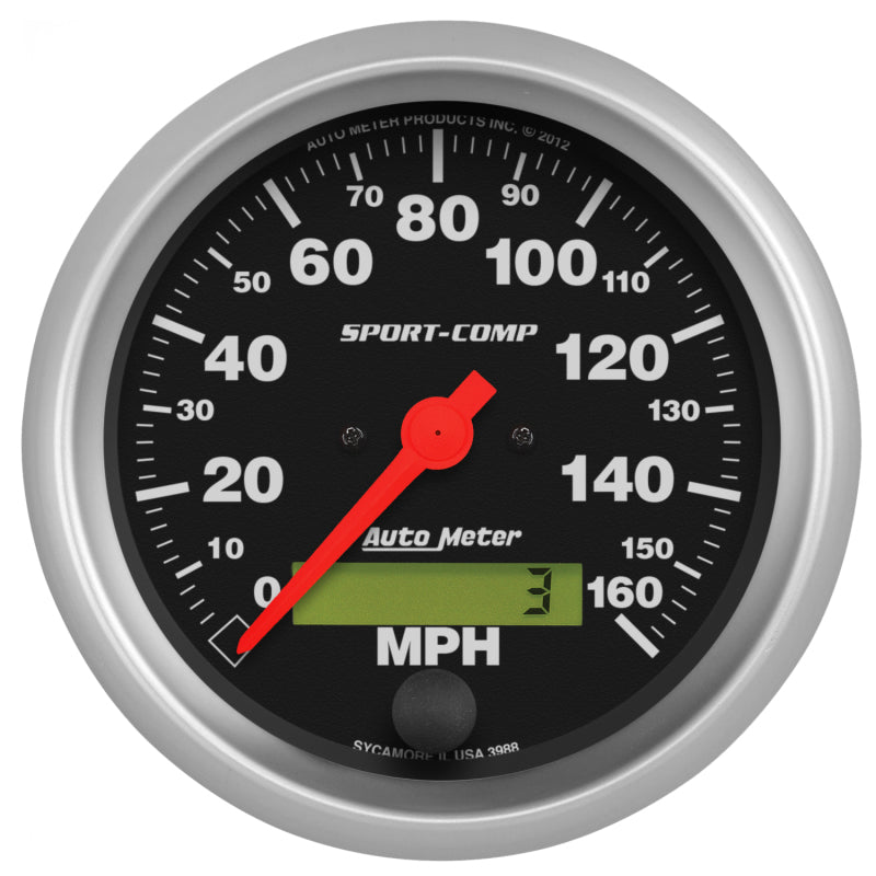 Autometer Sport-Comp 71-74 Charger/ GTX/ Road Runner Dash Kit 6pc Tach/MPH/Fuel/Oil/WTMP/Volt