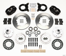 Wilwood Forged Dynalite Front Kit 11.00in 1965-1969 Mustang Disc & Drum Spindle
