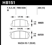 Load image into Gallery viewer, Hawk HPS Street Brake Pads