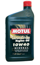 Load image into Gallery viewer, Motul 1L Classic BREAK-IN OIL 10W40 (Part# mot2810QTA)