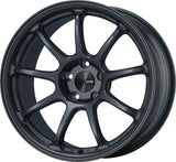 Enkei PF09 17x9 5x100 45mm Offset 75mm Bore Matte Gunmetal Wheel