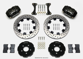 Wilwood Forged Dynalite Front Hat Kit 12.19in Drilled 00-04 PT Cruiser/03-04 SRT/4