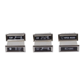 Omix Dash Indicator Light Kit 76-86 Jeep CJ Models - GTR Auto