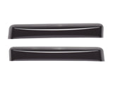 WeatherTech 2015+ Ford Edge Rear Side Window Deflectors - Dark Smoke