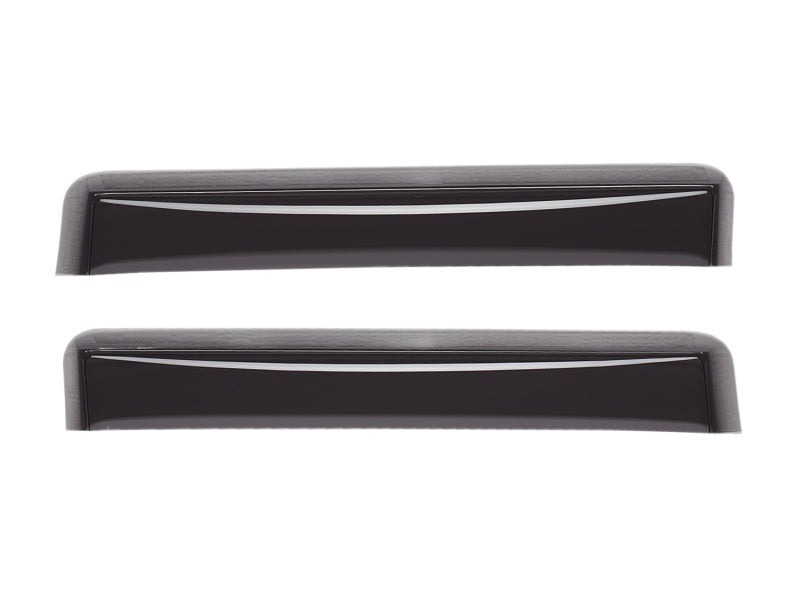 WeatherTech 00 Saturn LS Sedan Rear Side Window Deflectors - Dark Smoke