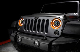 ORACLE Lighting 0718 Jeep Wrangler JK Oculus 7in Switchback Bi-LED Projector Headlights