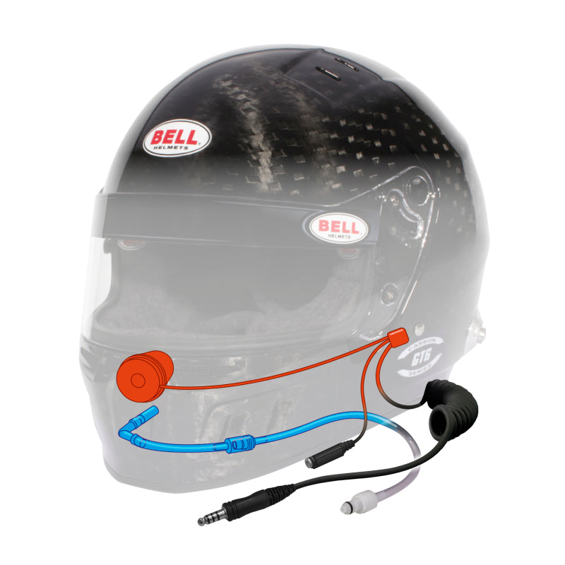 Bell GT6 RD Carbon-4C (HANS) (6 3/4) FIA8859/SA2020 - Size 54