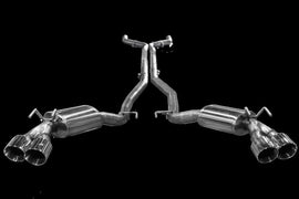 ARH 2012+ Chevy Camaro ZL1/Z28/1LE 3in x 3in Catback w/ Polished SS Quad Tips (For ARH Long System)