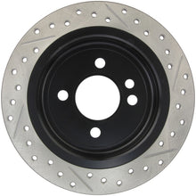 Load image into Gallery viewer, StopTech 02-06 Mini Cooper/Cooper S Slotted &amp; Drilled Right Rear Rotor