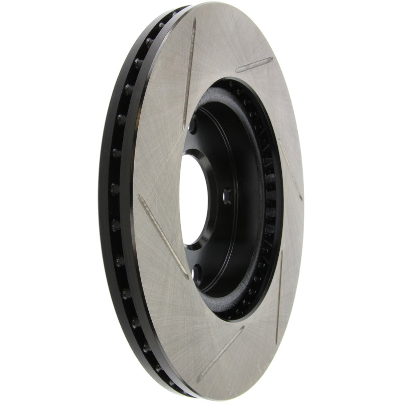 StopTech Power Slot 07-09 Nissan Sentra 2.0L/Versa / 10 Cube SportStop Front Slotted Left Rotor