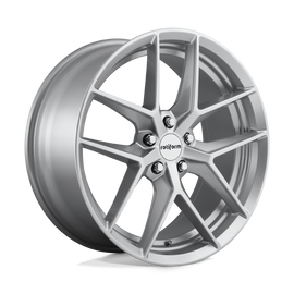 Rotiform R133 FLG Wheel 19x8.5 5x112 45 Offset - Gloss Silver