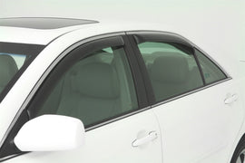 AVS 07-11 Toyota Camry Ventvisor In-Channel Front & Rear Window Deflectors 4pc - Smoke - GTR Auto