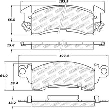 Load image into Gallery viewer, StopTech Sport Brake Pads w/Shims and Hardware - Front