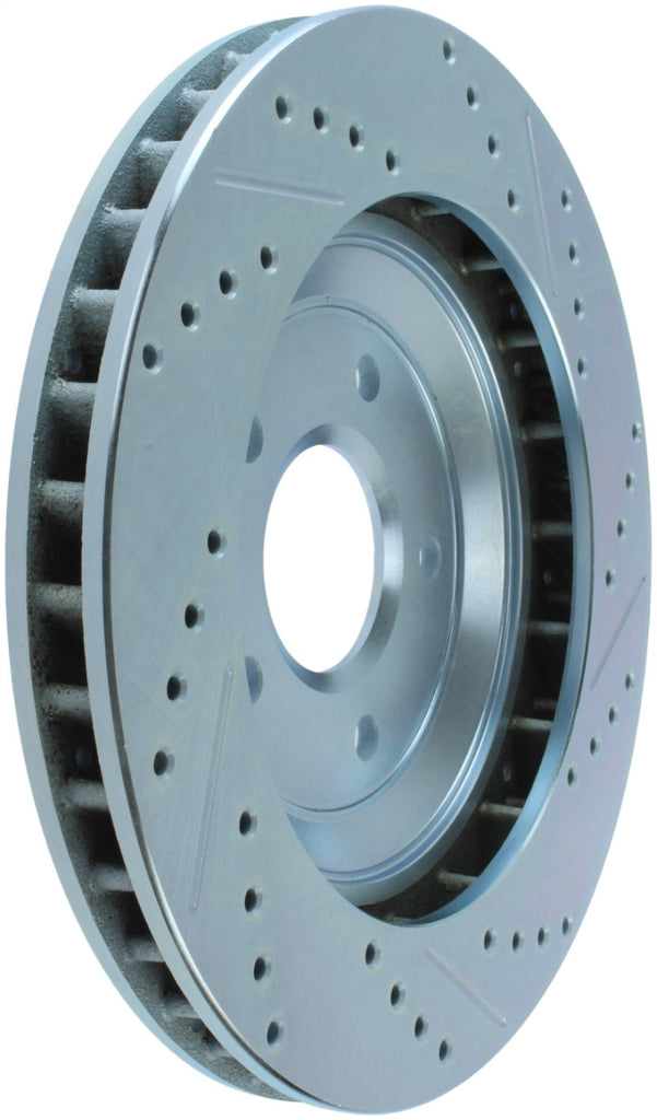 StopTech Select Sport Drilled & Slotted Rotor - Front Left