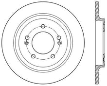 Load image into Gallery viewer, StopTech Slotted Sport Brake Rotor 13-15 Kia Optima w/ Electric Parking Brake - Rear Driver Side