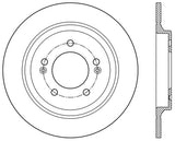 StopTech Slotted Sport Brake Rotor 13-15 Kia Optima w/ Electric Parking Brake - Rear Passenger Side
