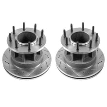 Load image into Gallery viewer, Power Stop 08-2012 Ford F-350 Super Duty Front Drilled &amp; Slotted Rotor - Pair