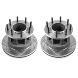 Power Stop 08-2012 Ford F-350 Super Duty Front Drilled & Slotted Rotor - Pair