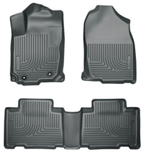 Load image into Gallery viewer, Husky Liners 2013 Honda Accord WeatherBeater Black Front &amp; 2nd Seat Floor Liners (4-Door Sedan Only) - GTR Auto