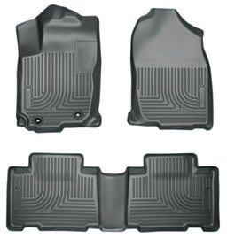 Husky Liners 2013 Honda Accord WeatherBeater Black Front & 2nd Seat Floor Liners (4-Door Sedan Only) - GTR Auto