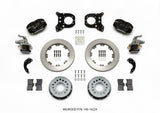 Wilwood Forged Dynalite P/S Rear Kit w/MC4 P-Brake Chev 12 Bolt w/Clip Eliminator