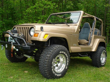 Load image into Gallery viewer, N-Fab Nerf Step 97-06 Jeep Wrangler-Unlimited TJ/BJ 2 Door All - Gloss Black - W2W - 3in