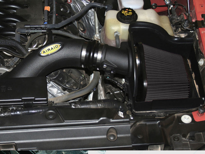 Airaid 11-13 Ford F-150 5.0L CAD Intake System w/ Tube (Dry / Black Media)