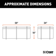 Load image into Gallery viewer, Curt 59in x 34in x 21in Extended Roof Rack Cargo Bag