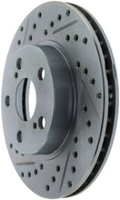 Load image into Gallery viewer, StopTech Select Sport Drilled &amp; Slotted Rotor - Front Left