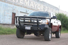 Load image into Gallery viewer, Road Armor 08-13 Chevy 1500 Stealth Front Winch Bumper w/Titan II Guard - Tex Blk