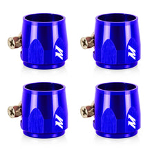 Load image into Gallery viewer, Mishimoto Aluminum -4AN Hex Finishers - Blue