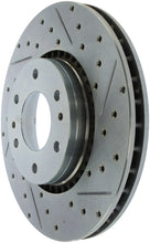 Load image into Gallery viewer, StopTech Select Sport 05-09 Chevrolet Trailblazer SportStop Slotted &amp; Drilled Front Left Rotor