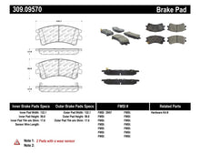 Load image into Gallery viewer, StopTech Performance Brake Pads