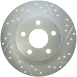 StopTech Select Sport Drilled & Slotted Rotor - Front Right