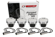 Load image into Gallery viewer, Wiseco Mitsubishi 4G63 7-Bolt -4cc FT 9.5:1 Comp Pistons - Set of 4