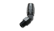 Load image into Gallery viewer, Vibrant -12AN Male NPT 45Degree Hose End Fitting - 1/2 NPT