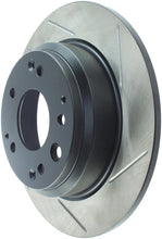 Load image into Gallery viewer, StopTech Power Slot 91-95 Acura Legend / 96-98 RL / 95-98 Honda Odyssey Left Rear Slotted Rotor