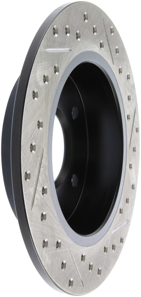 StopTech 02/94-98 Nissan 240SX SportStop Slotted & Drilled Rear Right Rotor