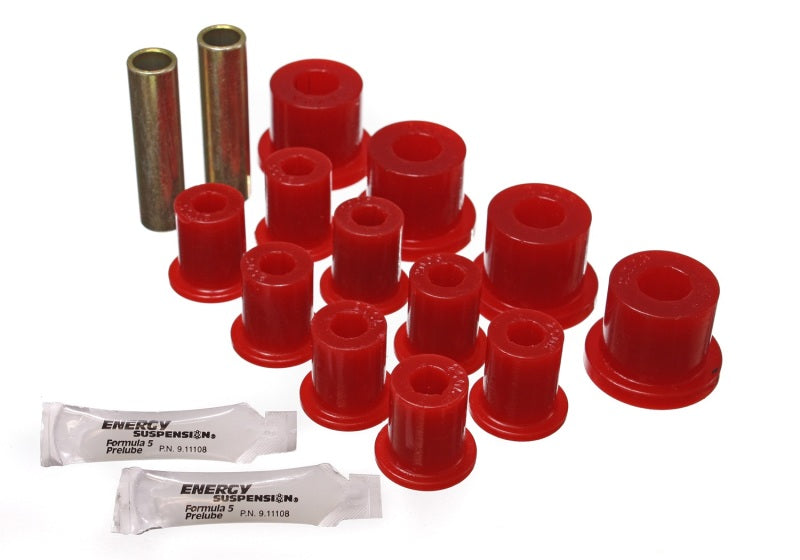 Energy Suspension CJ Rear Spring Bushing - Red - GTR Auto