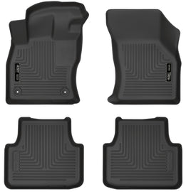 Husky Liners 19-23 Volkswagen Jetta Weatherbeater Black Front & 2nd Seat Floor Liners - GTR Auto