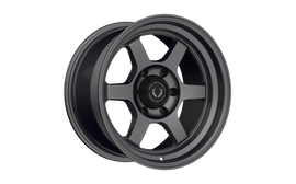 BH01 17X9 ET12 6X139.7 106.1 Cone Matt Gunmetal - GTR Auto