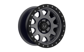 BH02 17X9 ET12 6x135 87.1 Cone Gunmetal / Black Lip - GTR Auto