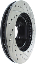 Load image into Gallery viewer, StopTech Power Slot 11/92-01 Subara Impreza / 95-01 Outback Front Right Drilled &amp; Slotted Rotors