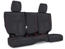 Load image into Gallery viewer, PRP 13-18 Jeep Wrangler JKU Rear Seat Cover/4 door - Black with Red Stitching