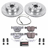 Power Stop 2019 BMW X6 Rear Z26 Street Warrior Brake Kit